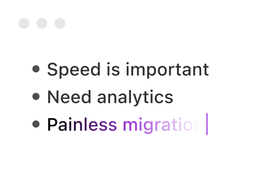 Illustration representing insights visualization